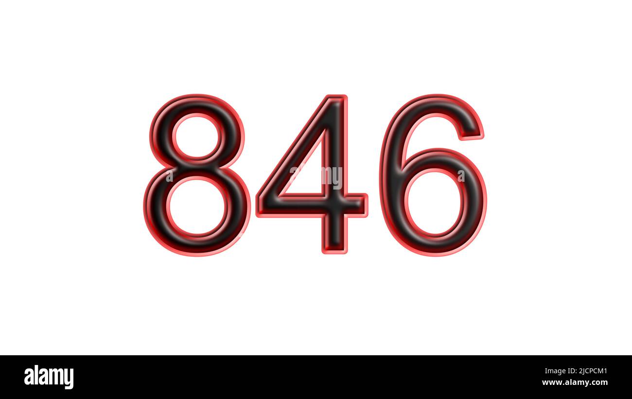 Number 846 hi-res stock photography and images - Alamy