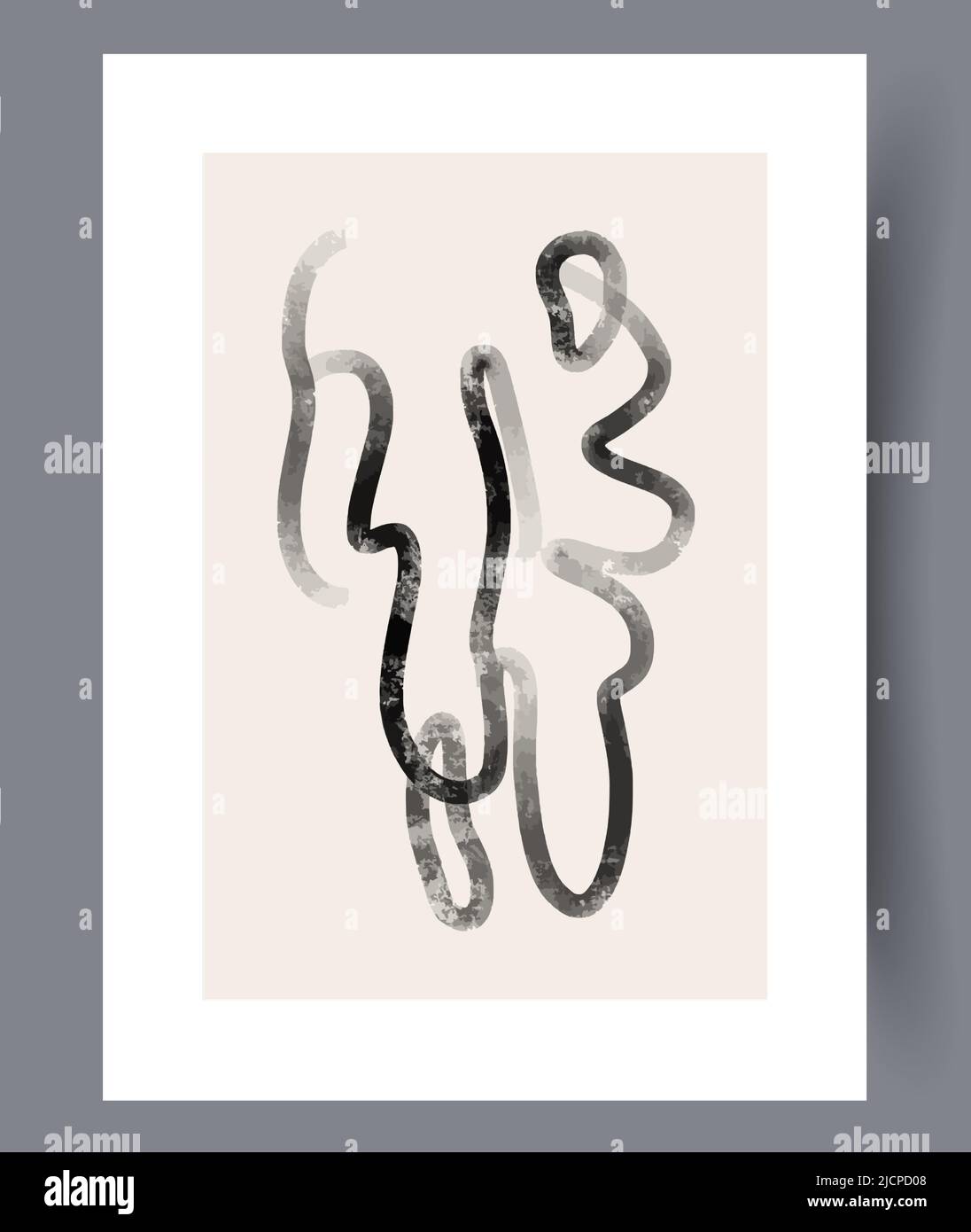 Minimalistic printable art wall posters Stock Vector Image & Art - Alamy