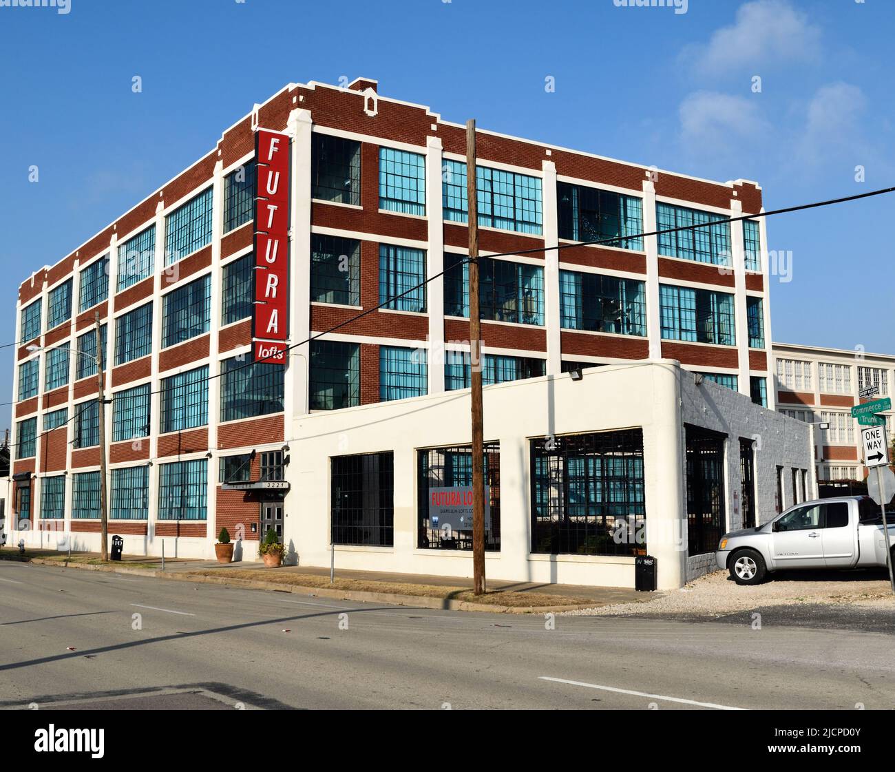 Futura Lofts in Deep Ellum area of Dallas Texas ca. 2014 Stock Photo