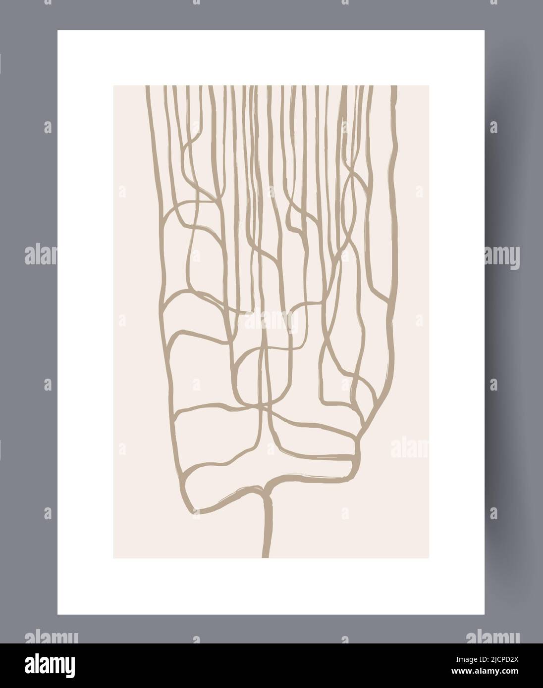 Minimalistic printable art wall posters Stock Vector Image & Art - Alamy