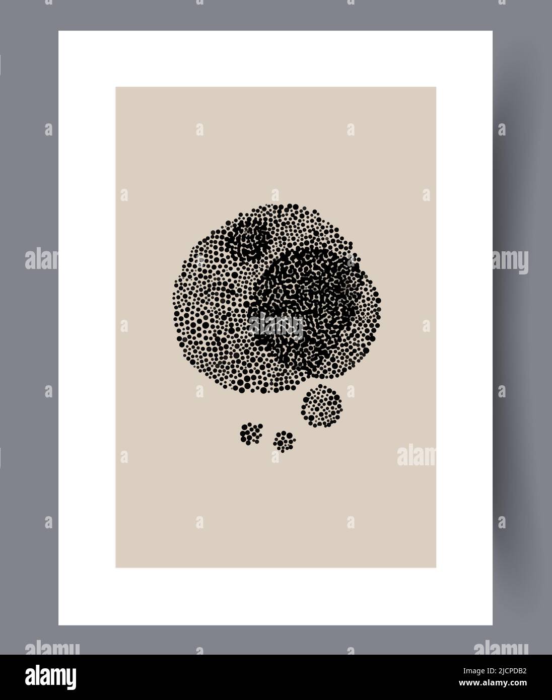 Printable modern minimalistic artworks  Stock Vector