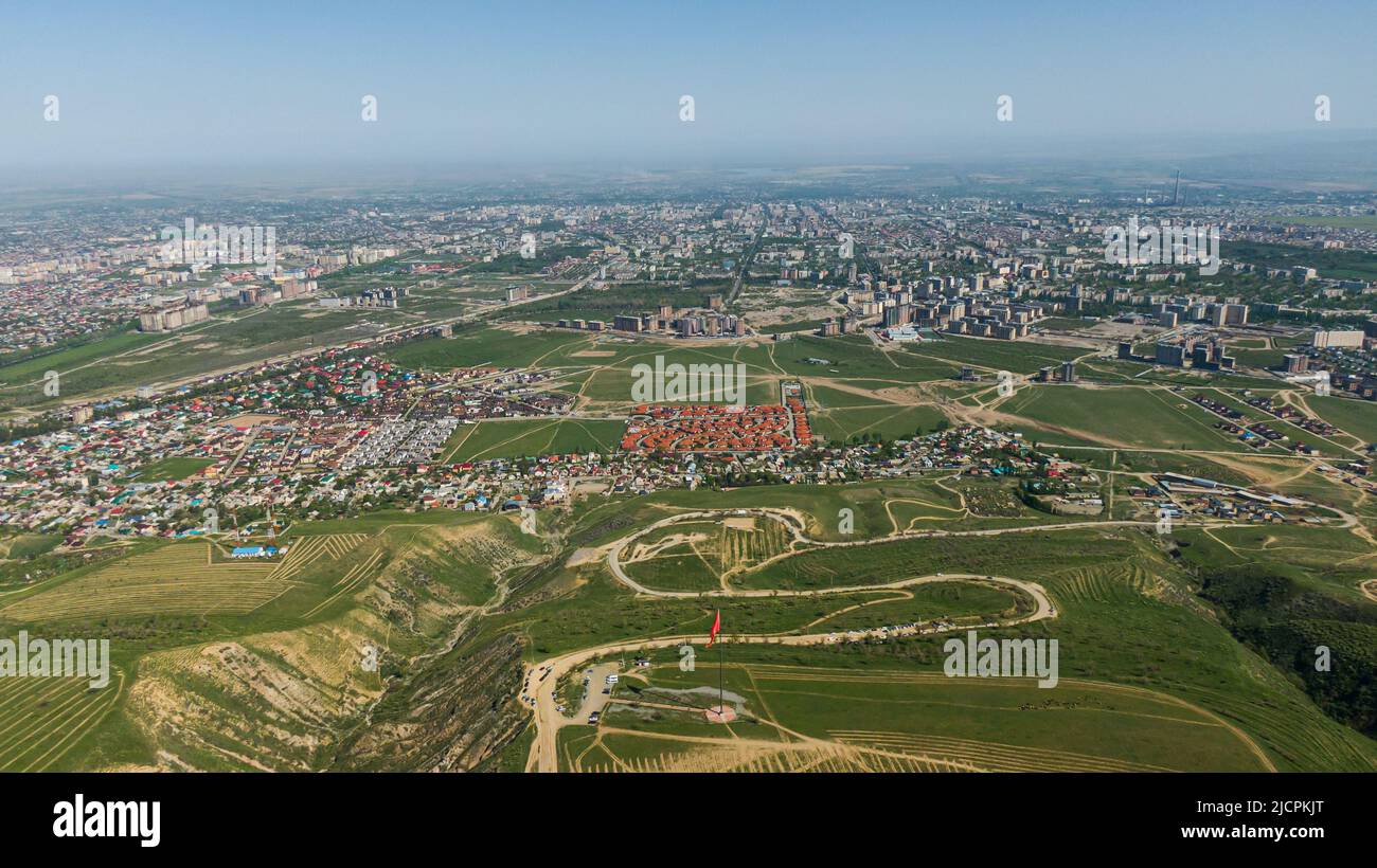 Aerial panoramic view mountains hi-res stock photography and images - Alamy