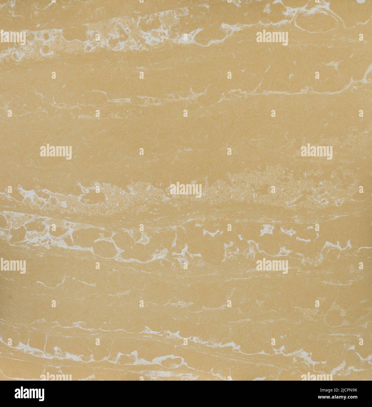 Closeup beige colored marble texture for background Stock Photo
