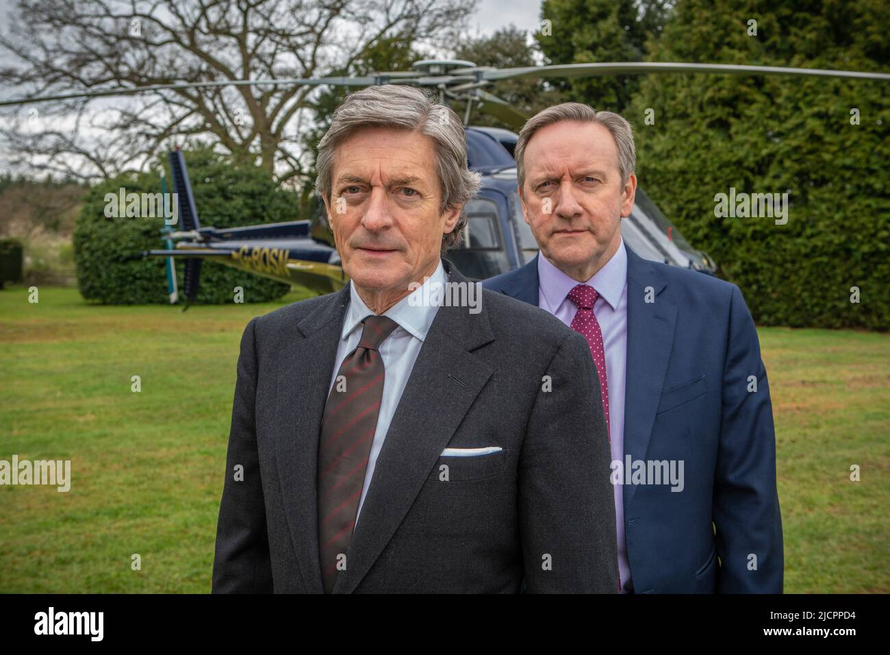 Midsomer Murders scenes from 'A Point of Balance' Stock Photo