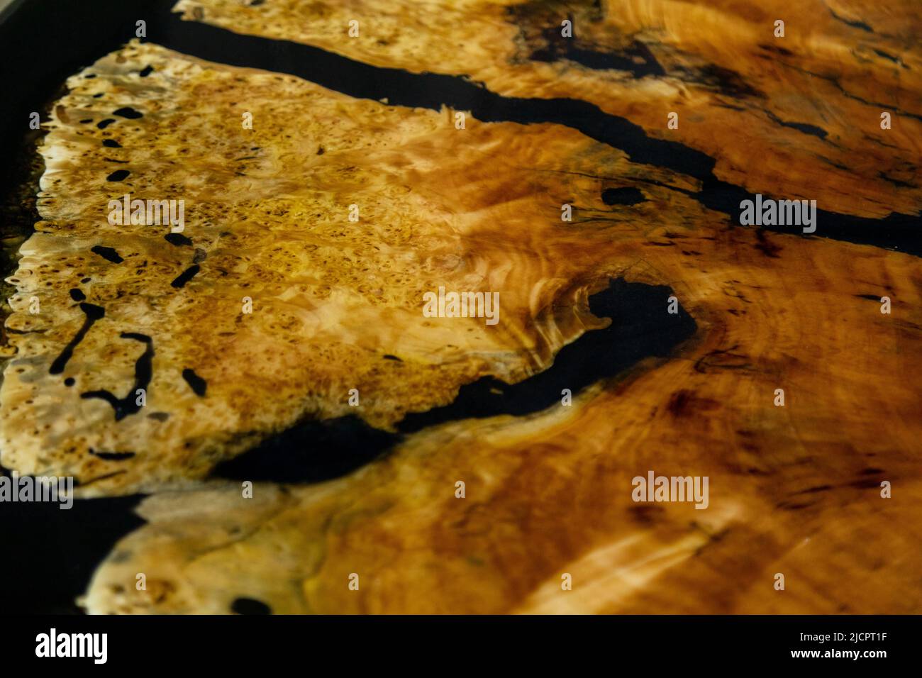 Texture of epoxy resin table Stock Photo - Alamy