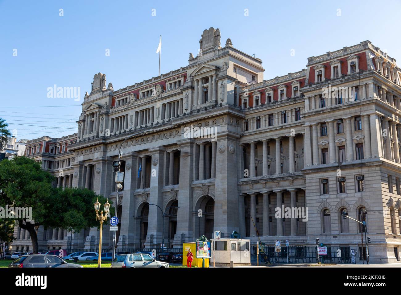 Buenos Aires, Argentina - February 15, 2017: Government buildings ...