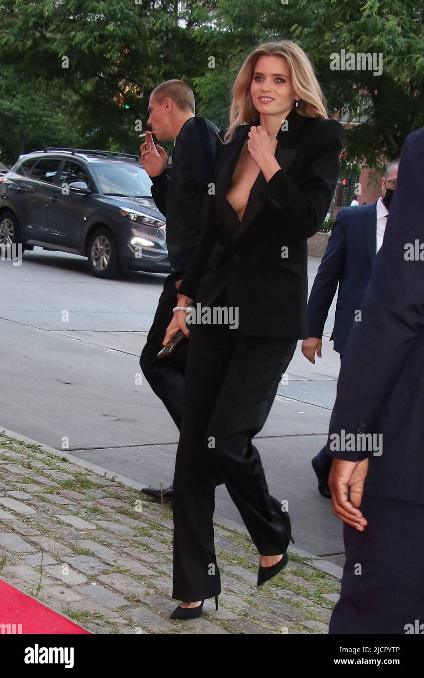 New York, NY, USA. 14th June, 2022. Abbey Lee at The Forgiven premiere