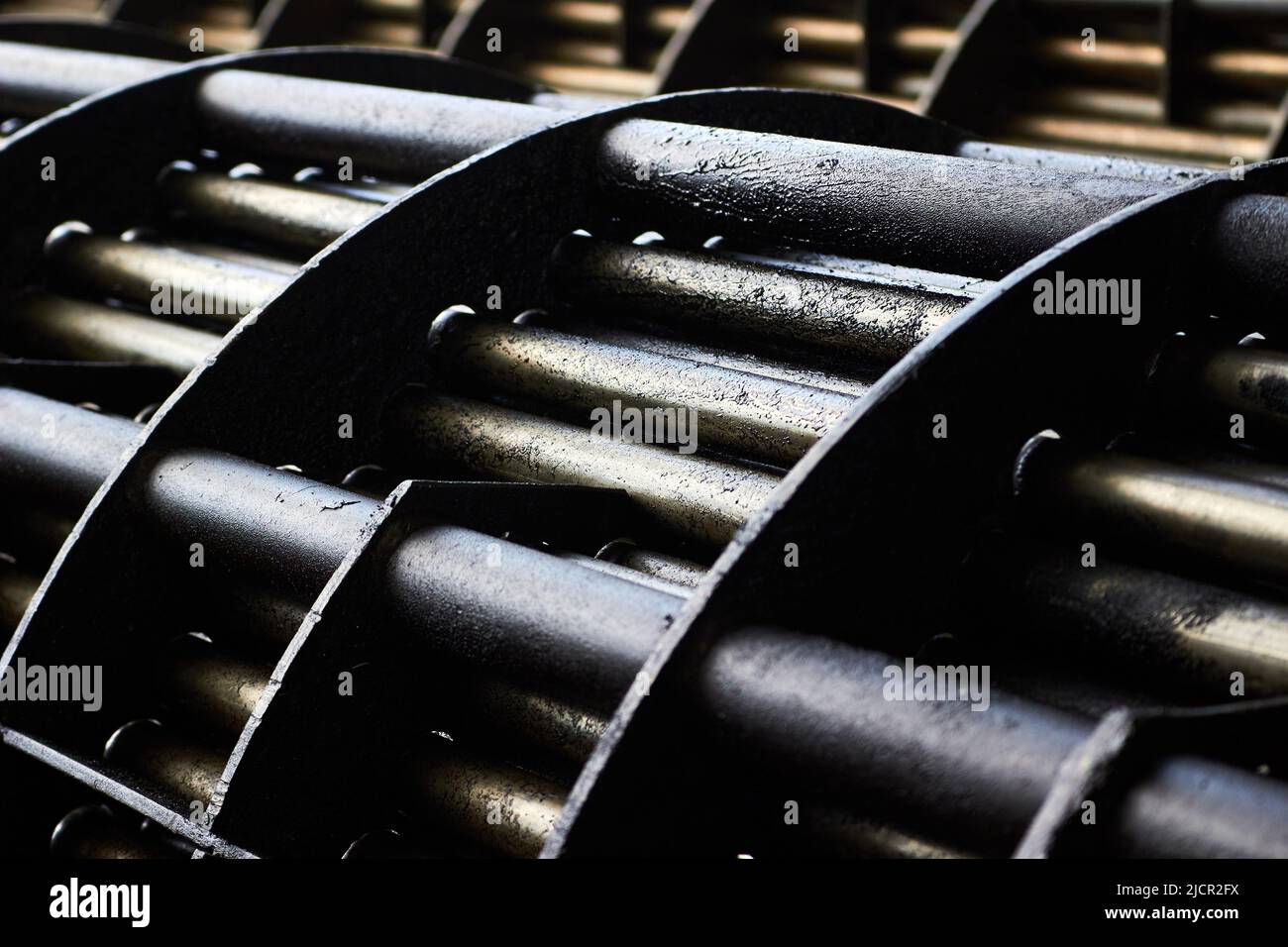 Heat exchanger tube bundle detail of industrial heat exchangers shell