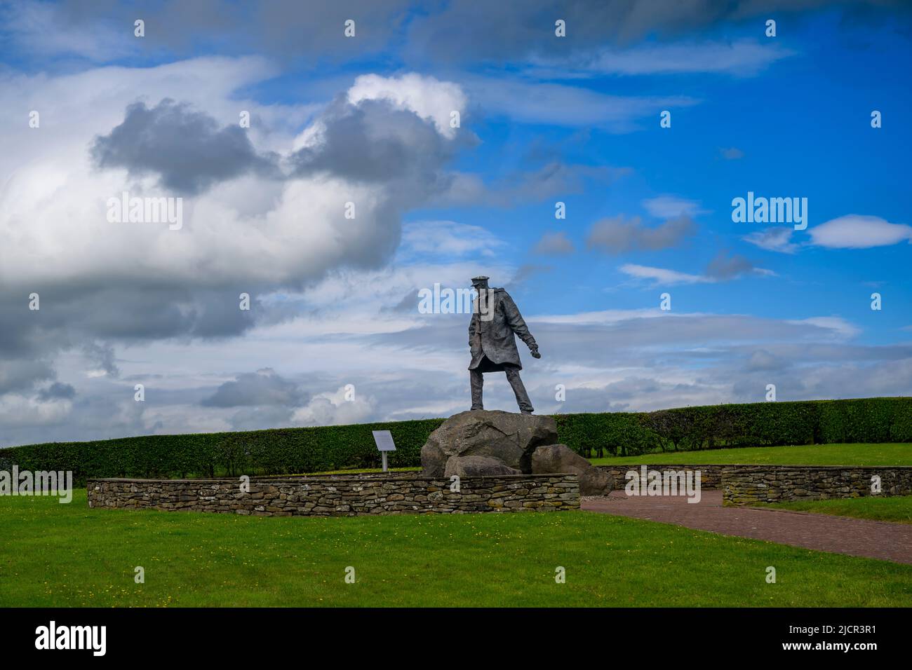 Doune, Perthshire, Scotland Memorial to David Stirling, Scottish