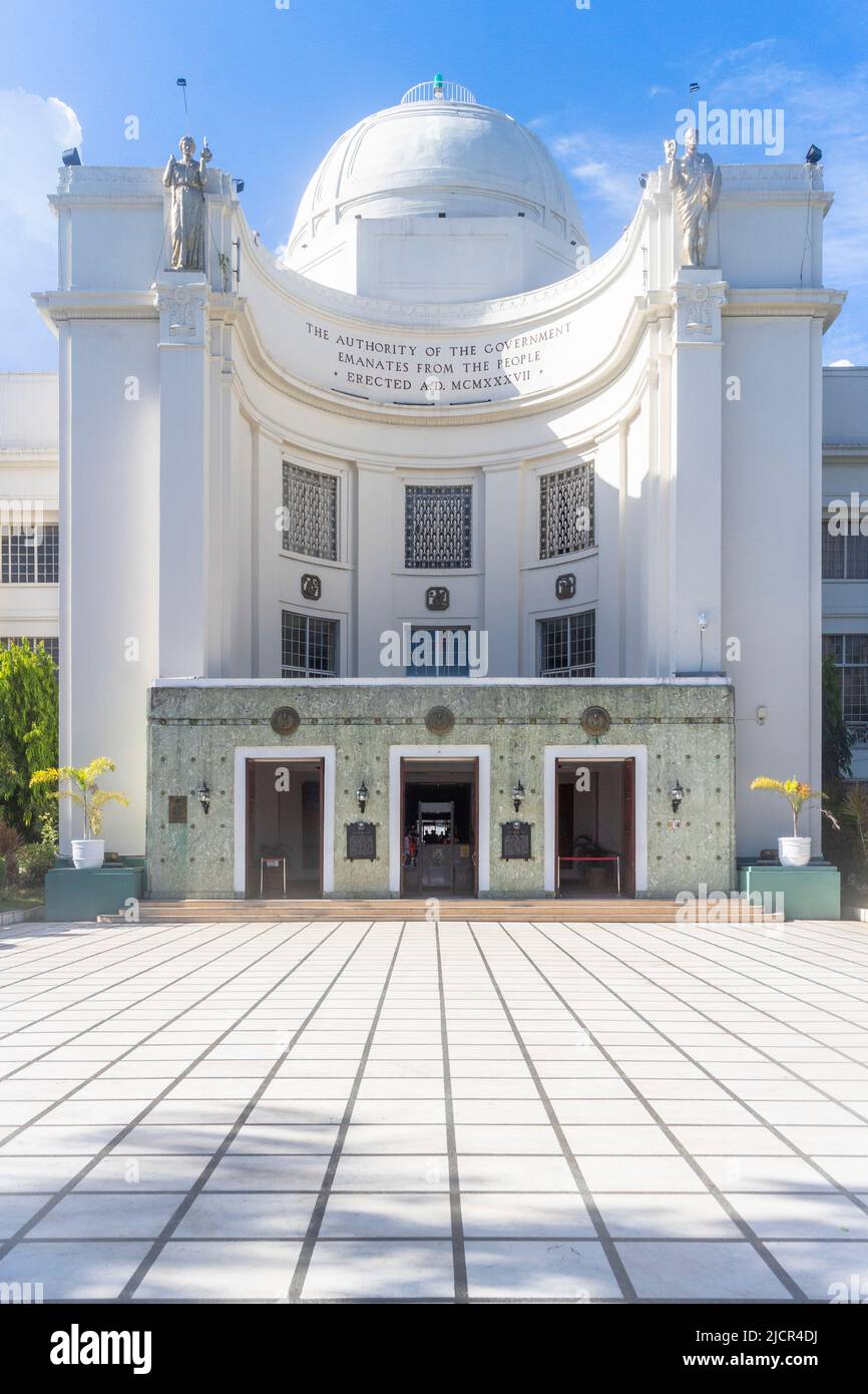 The Cebu Provincial Capitol built in 1937 in Cebu City, Philippines