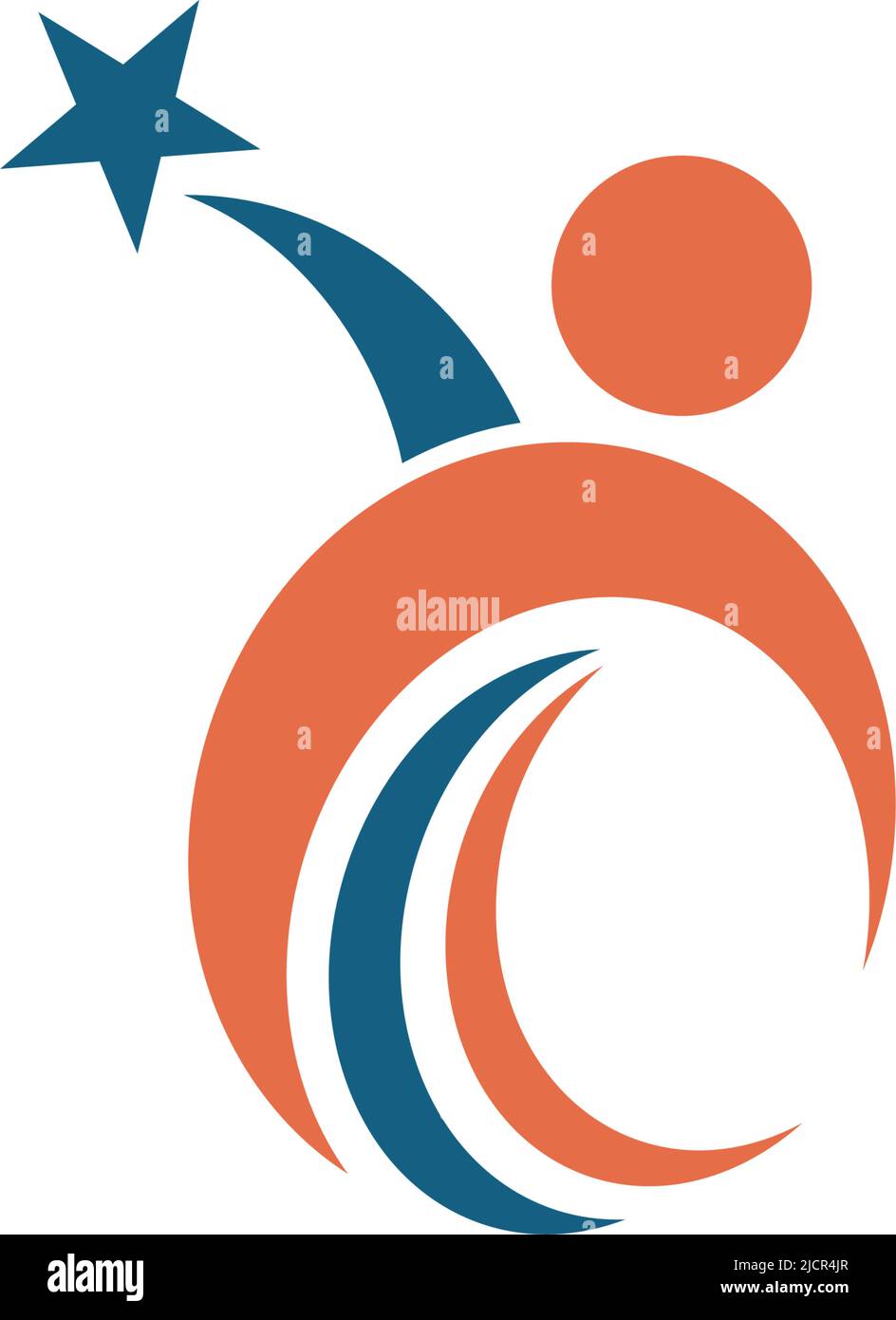 Community Care Logo design illustration template vector Stock Vector