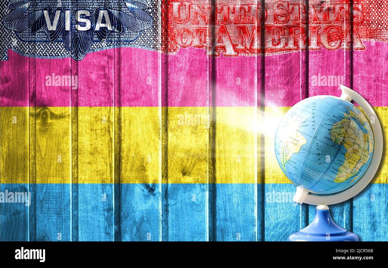 Us embassy pride flag hi-res stock photography and images - Alamy