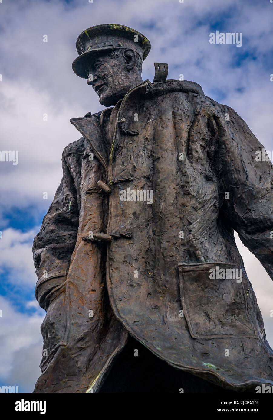 Doune, Perthshire, Scotland Memorial to David Stirling, Scottish