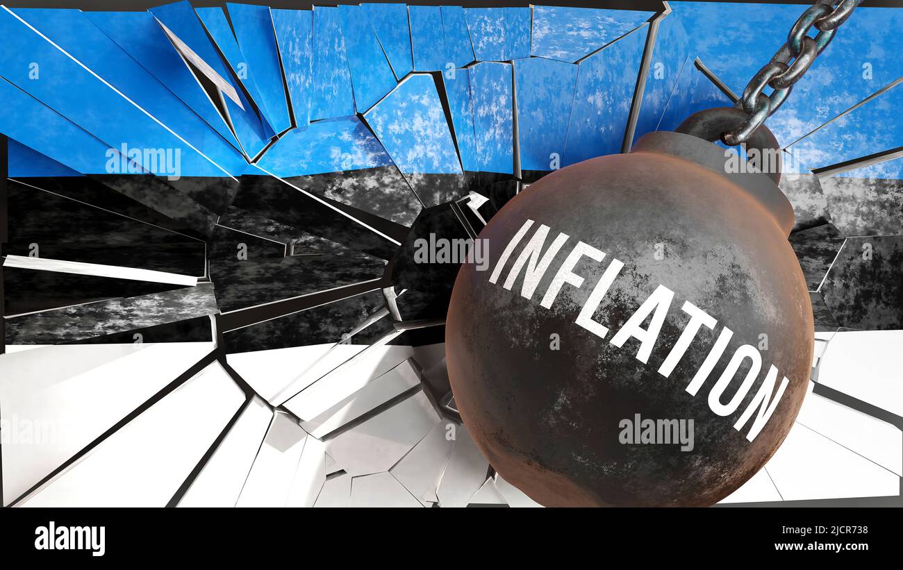 Estonia and Inflation that destroys the country and wrecks the economy