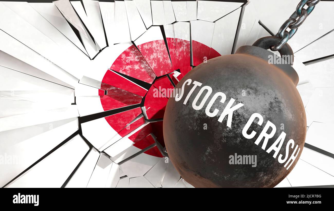 Japan and Stock crash that destroys the country and wrecks the economy