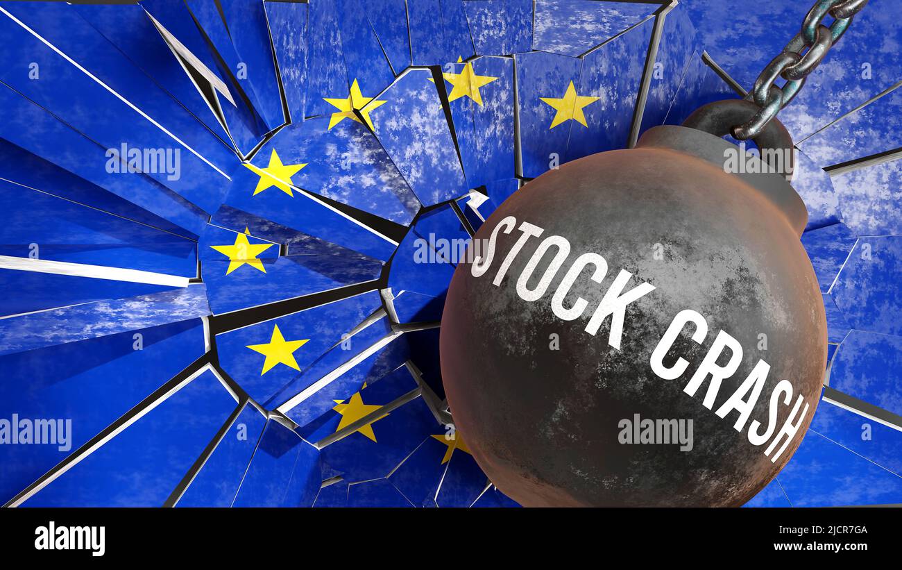 Stock crash and EU Europe, destroying economy and ruining the nation