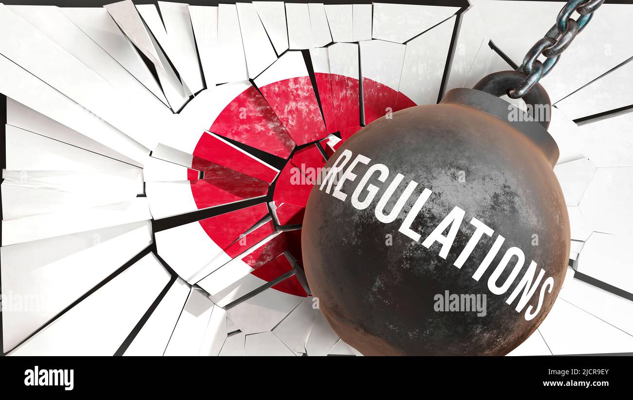 Japan and Regulations that destroys the country and wrecks the economy