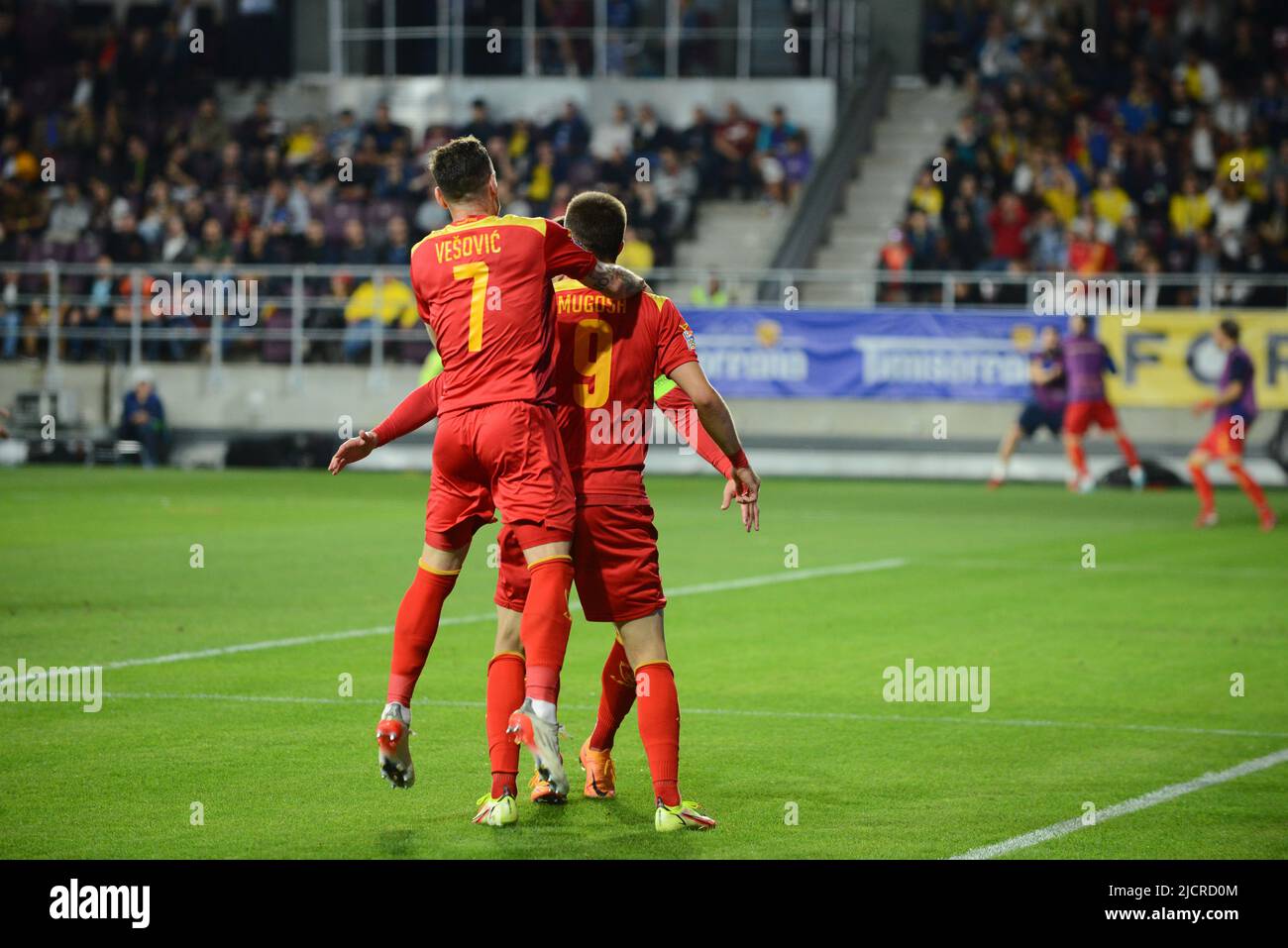 Romario Benzar Action During Romania Super Editorial Stock Photo