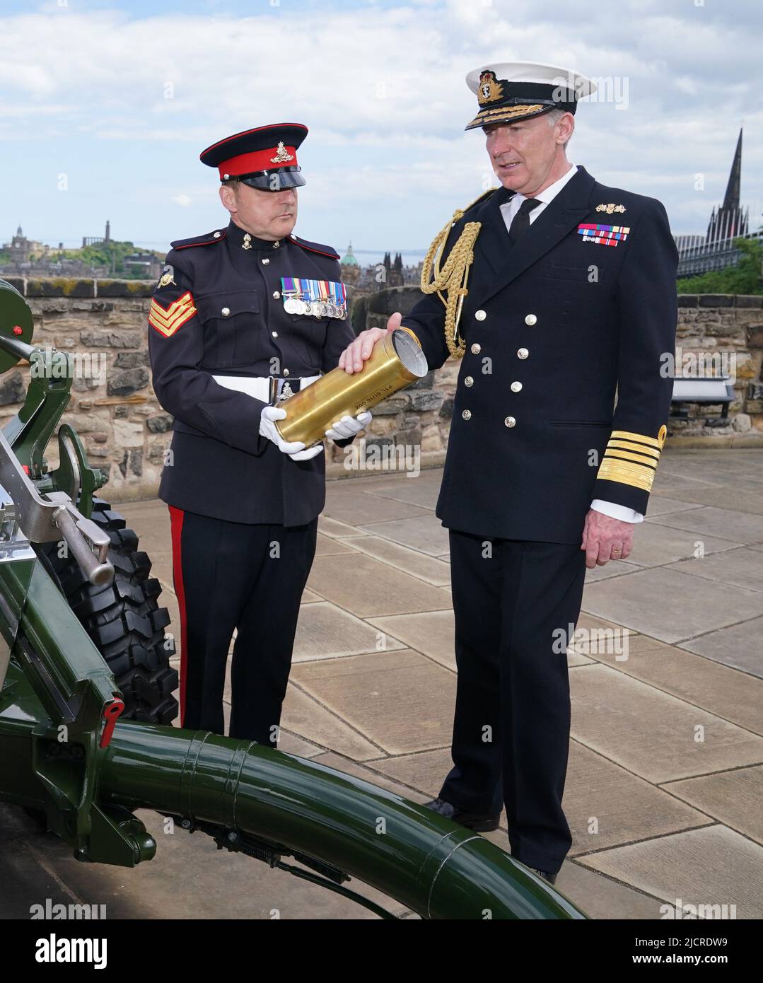 Newly appointed head of UK Armed Forces, Chief of Defence Admiral Sir Tony Radakin with District