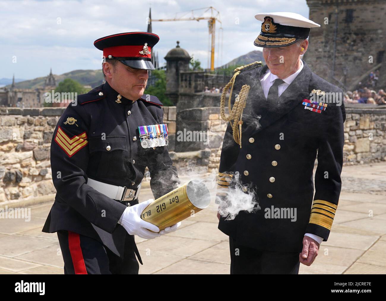 Newly appointed head of UK Armed Forces, Chief of Defence Admiral Sir Tony Radakin with District