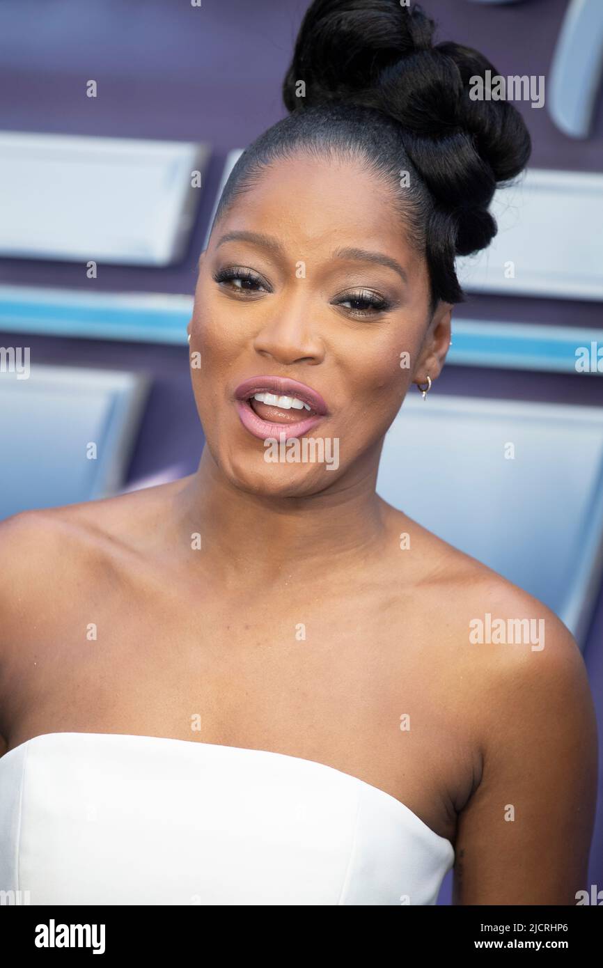 London, UK. Keke Palmer at the UK premiere of Lightyear. Cineworld