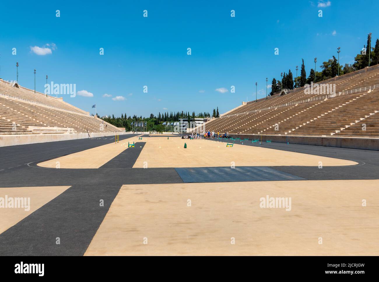 Panathenaic Stadium, Athens, Greece Stock Photo