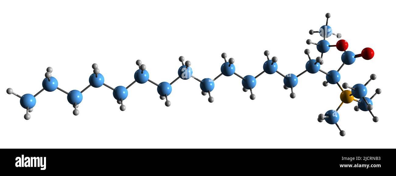 3D image of Carbethopendecinium bromide skeletal formula molecular