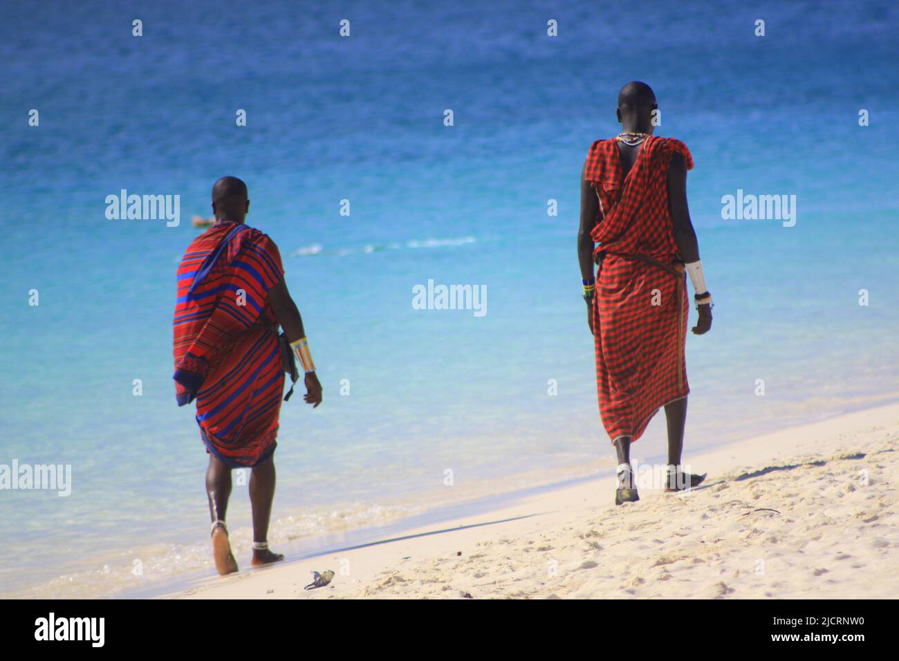 Zanzibar Beach Stock Photo