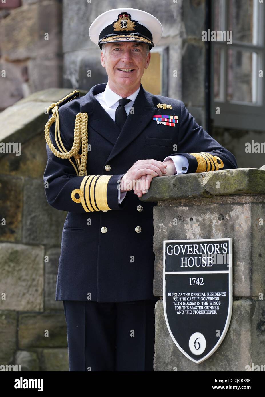 Newly appointed head of UK Armed Forces, Chief of Defence Admiral Sir