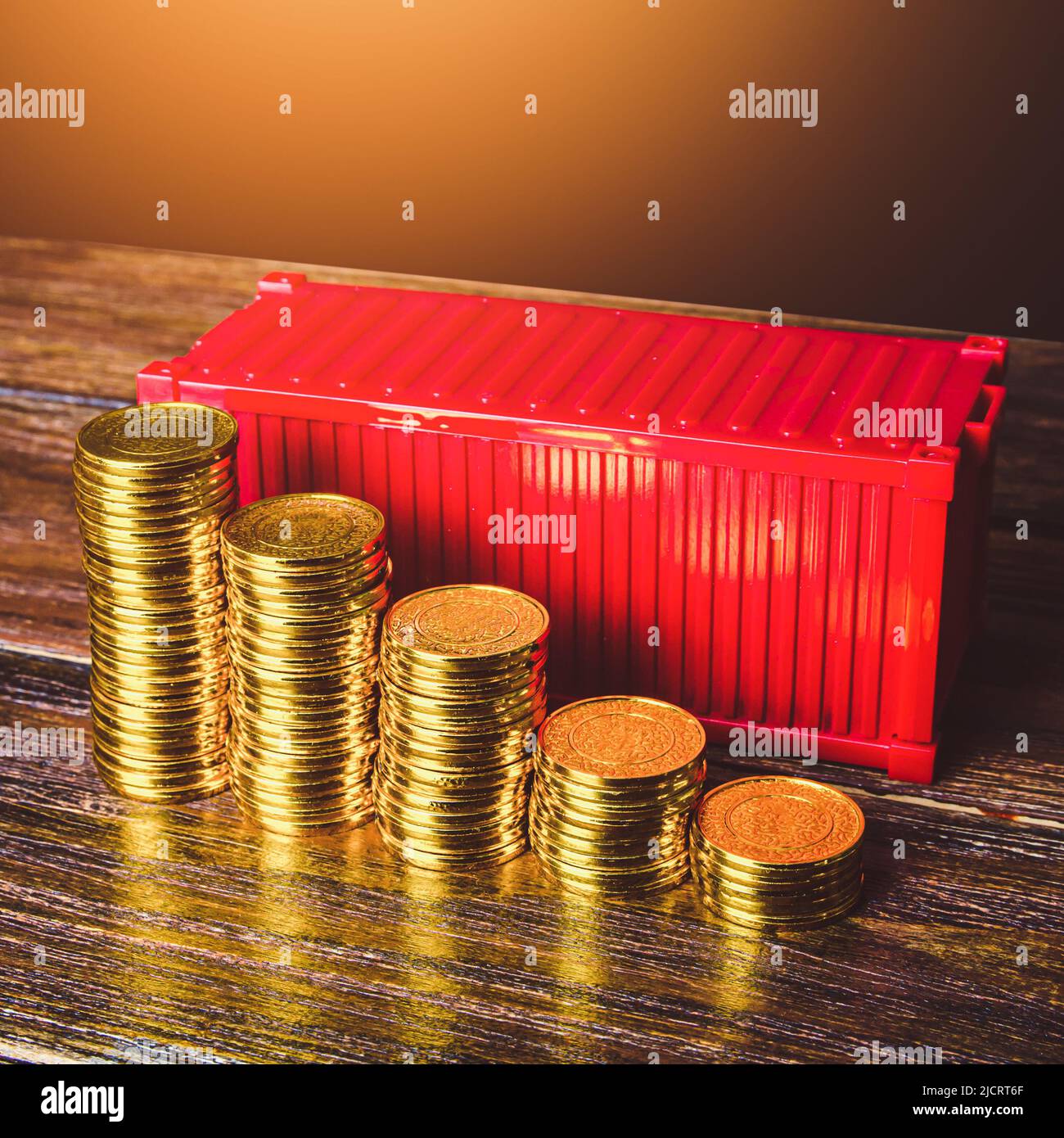 Rising shipping costs container containers hires stock photography and