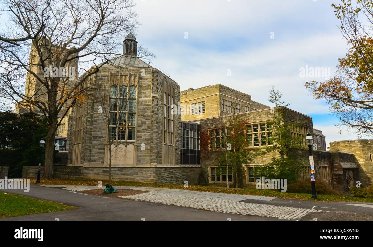 PRINCETON, NJ USA - NOVENBER 12, 2019: Princeton University is a Private Ivy League University in New Jersey, USA. Stock Photo