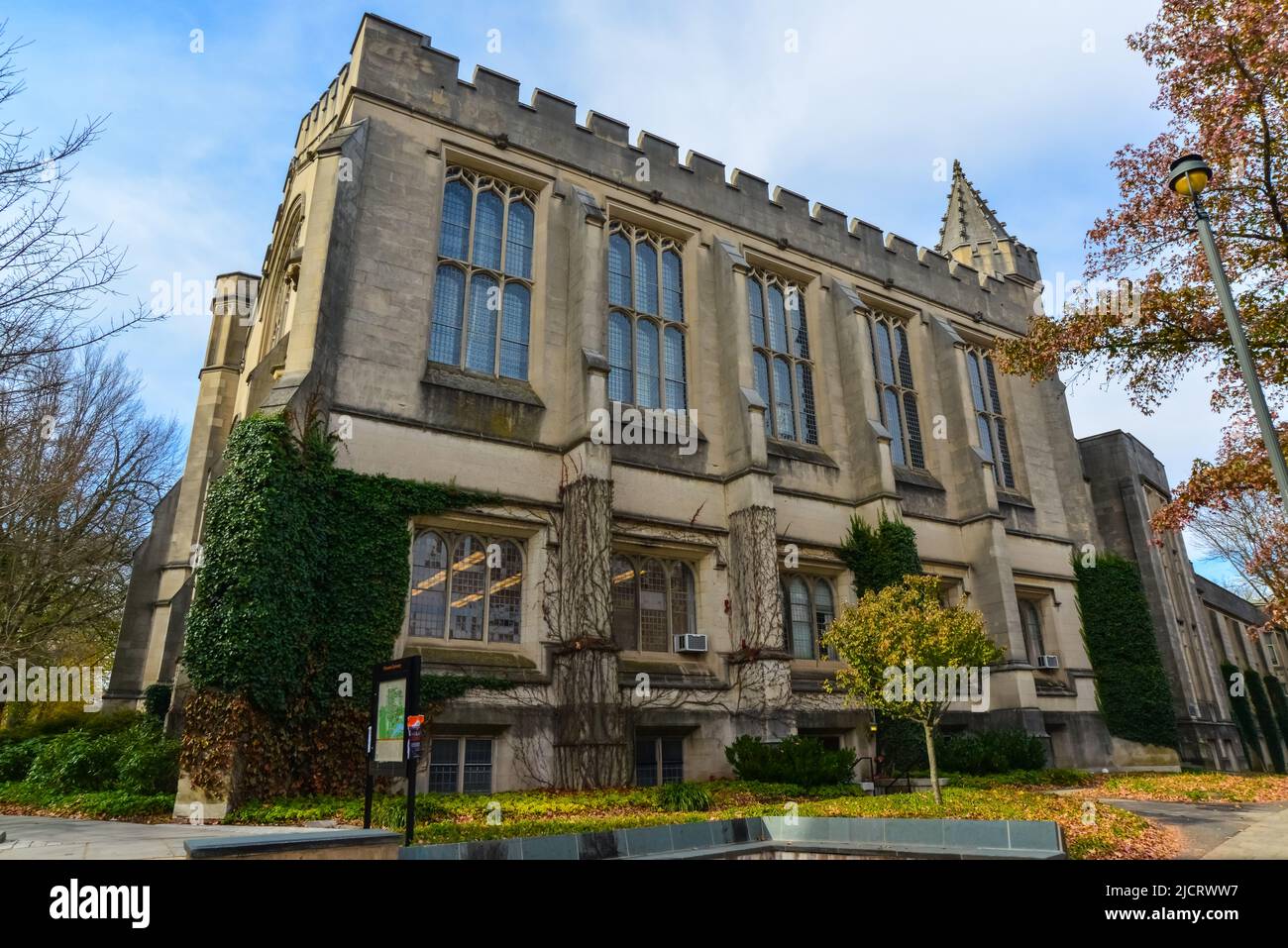 PRINCETON, NJ USA - NOVENBER 12, 2019: Princeton University is a Private Ivy League University in New Jersey, USA. Stock Photo
