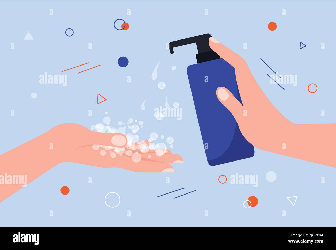 Antibacterial spray concept Stock Vector Image & Art - Alamy