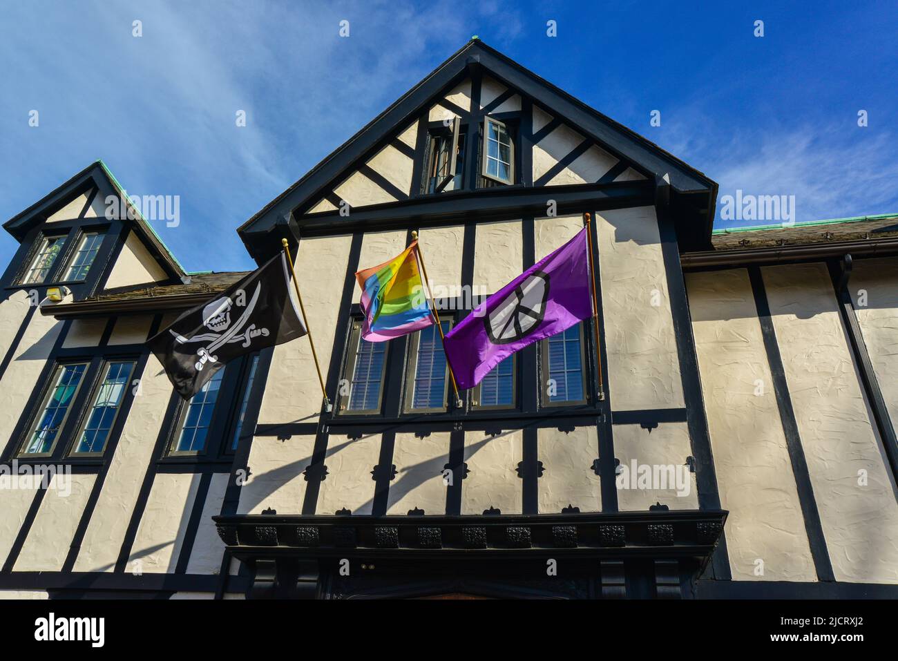 PRINCETON, NJ USA - NOVENBER 12, 2019:  The Tiger Inn Eating Club at Princeton University. Prospect, studies. Stock Photo