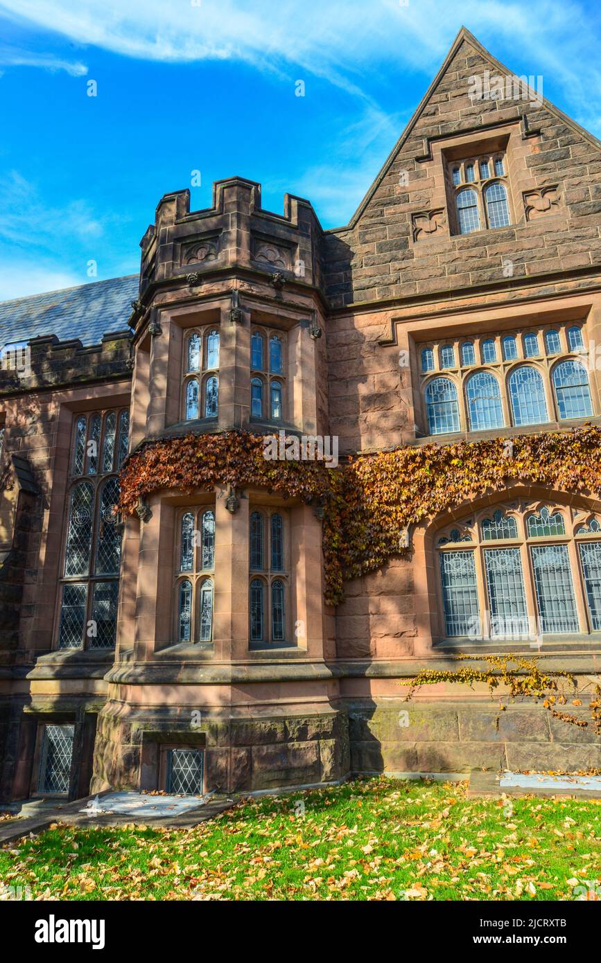 PRINCETON, NJ USA NOVENBER 12, 2019 windows and elements of