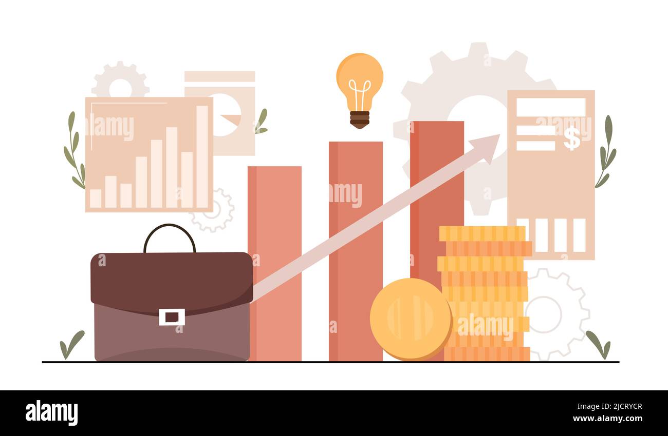 Portfolio investment concept Stock Vector Image & Art - Alamy