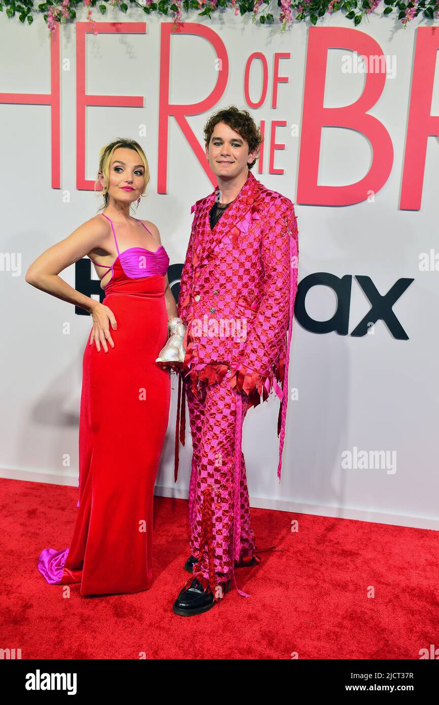 MIAMI, FL - JUNE 14: Chloe Fineman and Casey Thomas Brown attend the  "Father Of The Bride"
