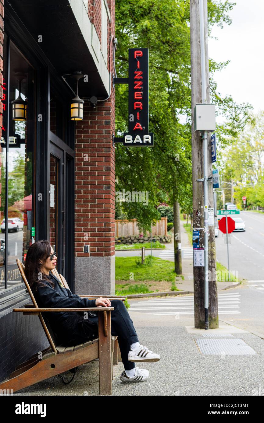 Mt. Baker Seattle Stock Photo Alamy