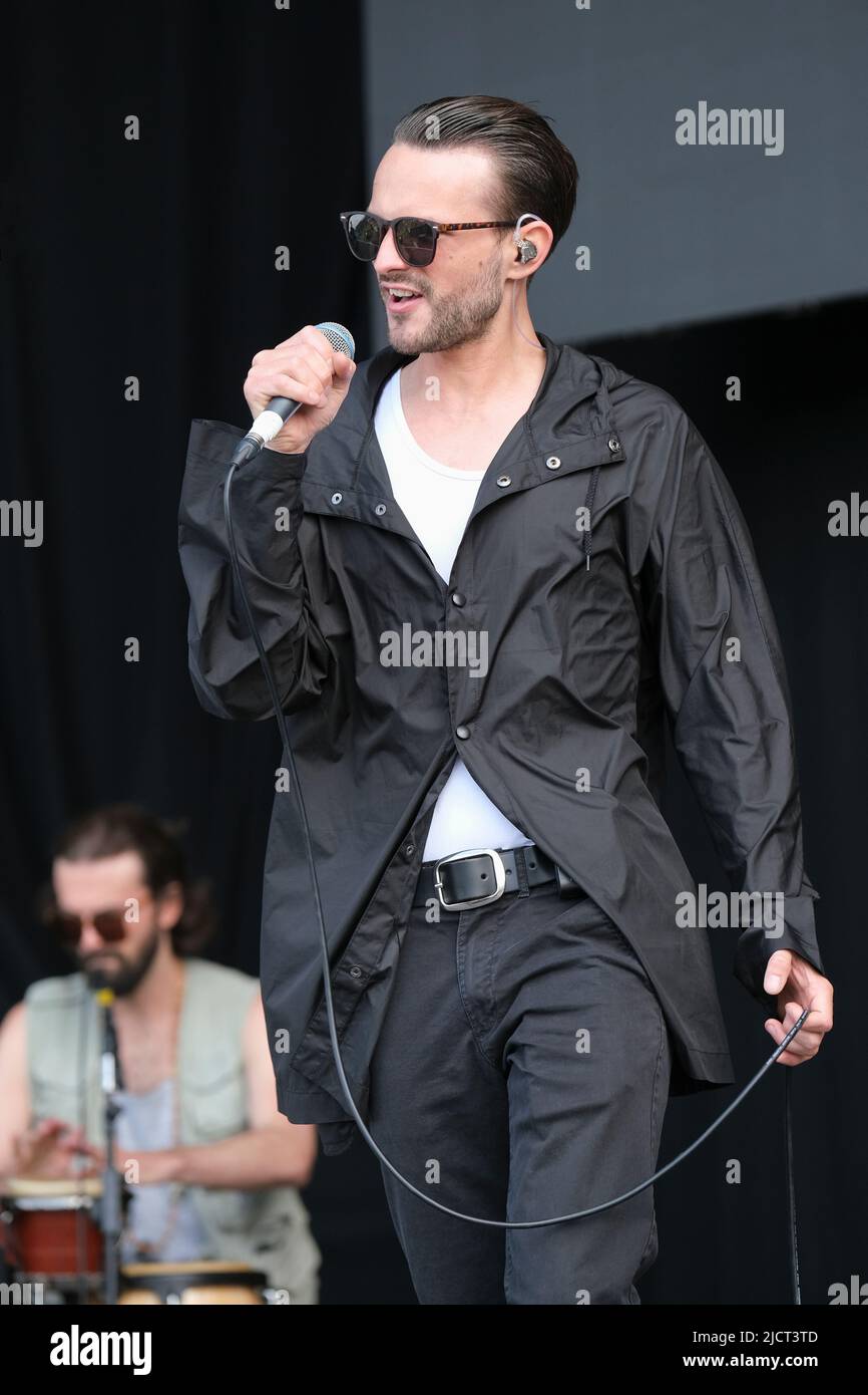Luke Baker of Rayowa performing at the Cambridge Club Festival at