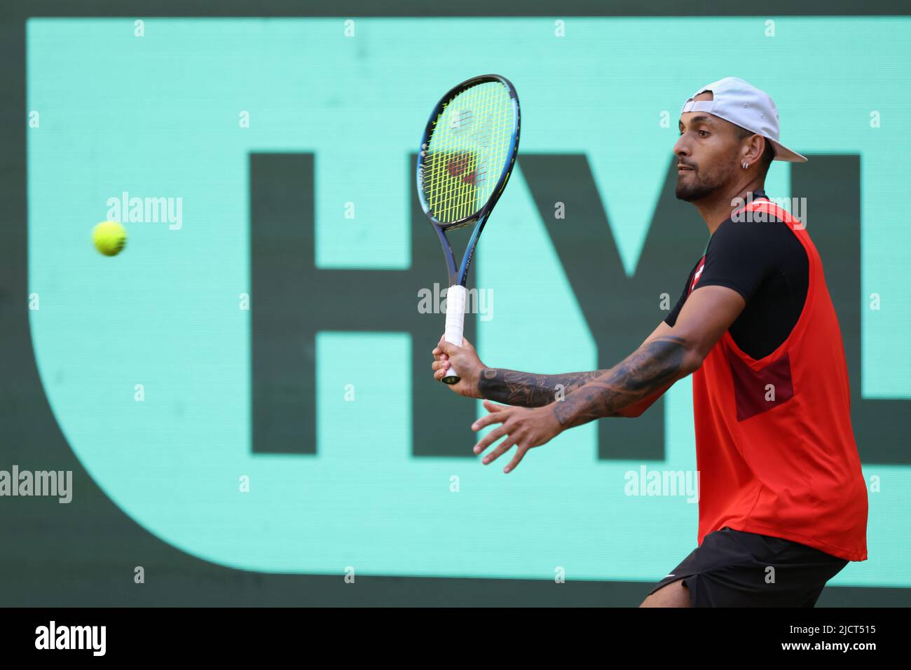 Nick kyrgios forehand hi-res stock photography and images