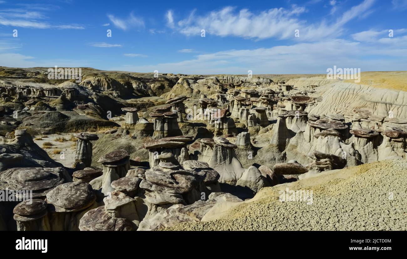 Weird sandstone formations created by erosion at AhShiSlePah