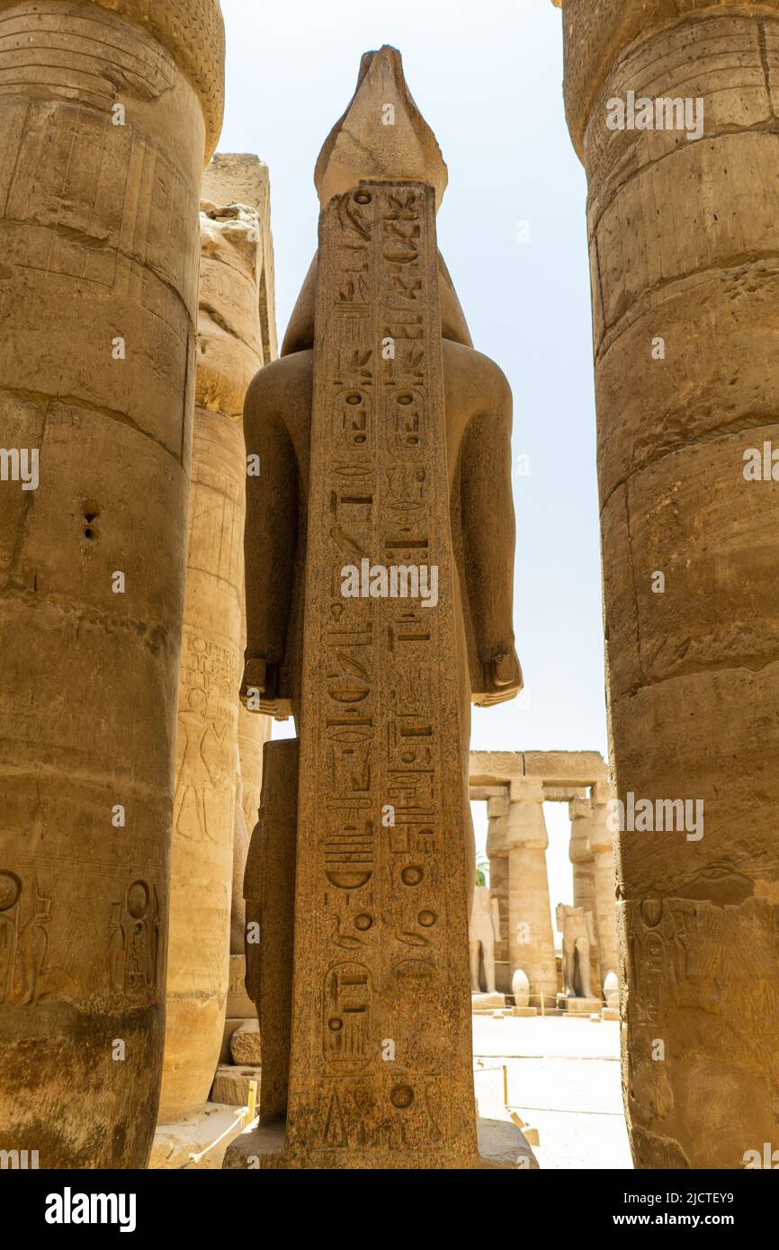 Karnak Temple. Luxor, Egypt Stock Photo