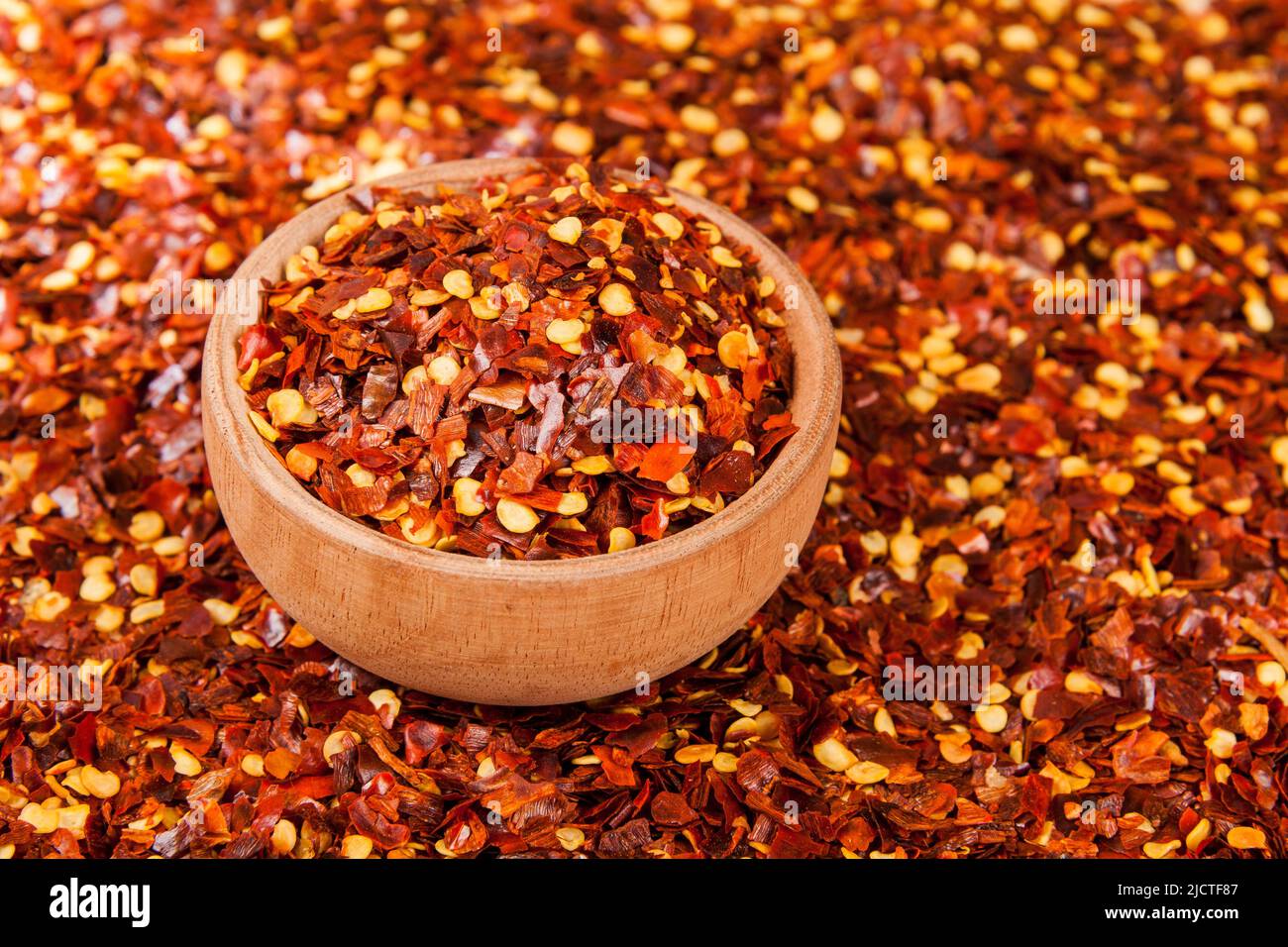 Red pepper or cayenne pepper crushed Stock Photo Alamy