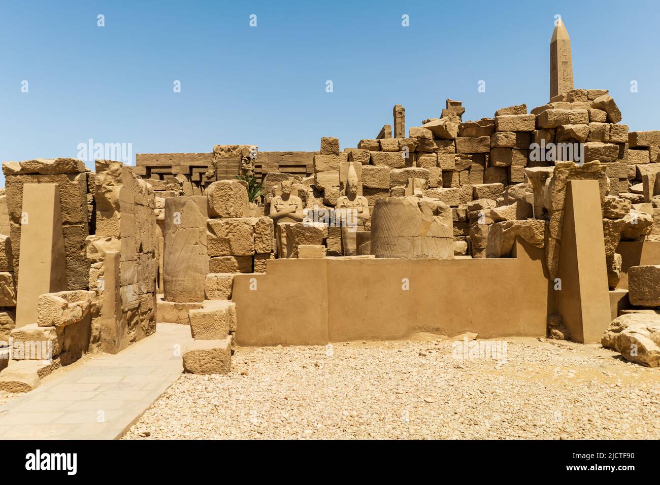 Karnak Temple. Luxor, Egypt Stock Photo