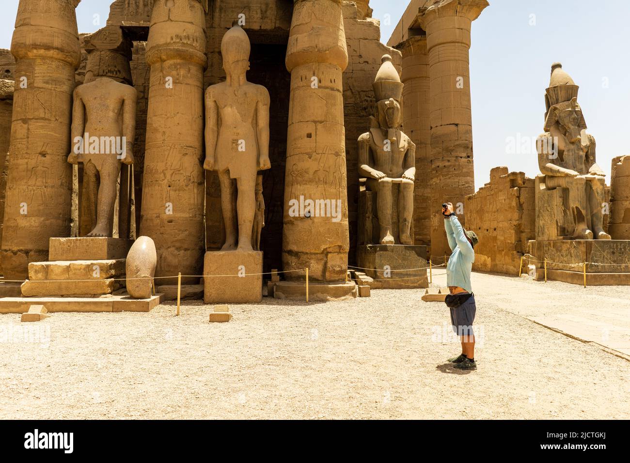 Karnak Temple. Luxor, Egypt Stock Photo