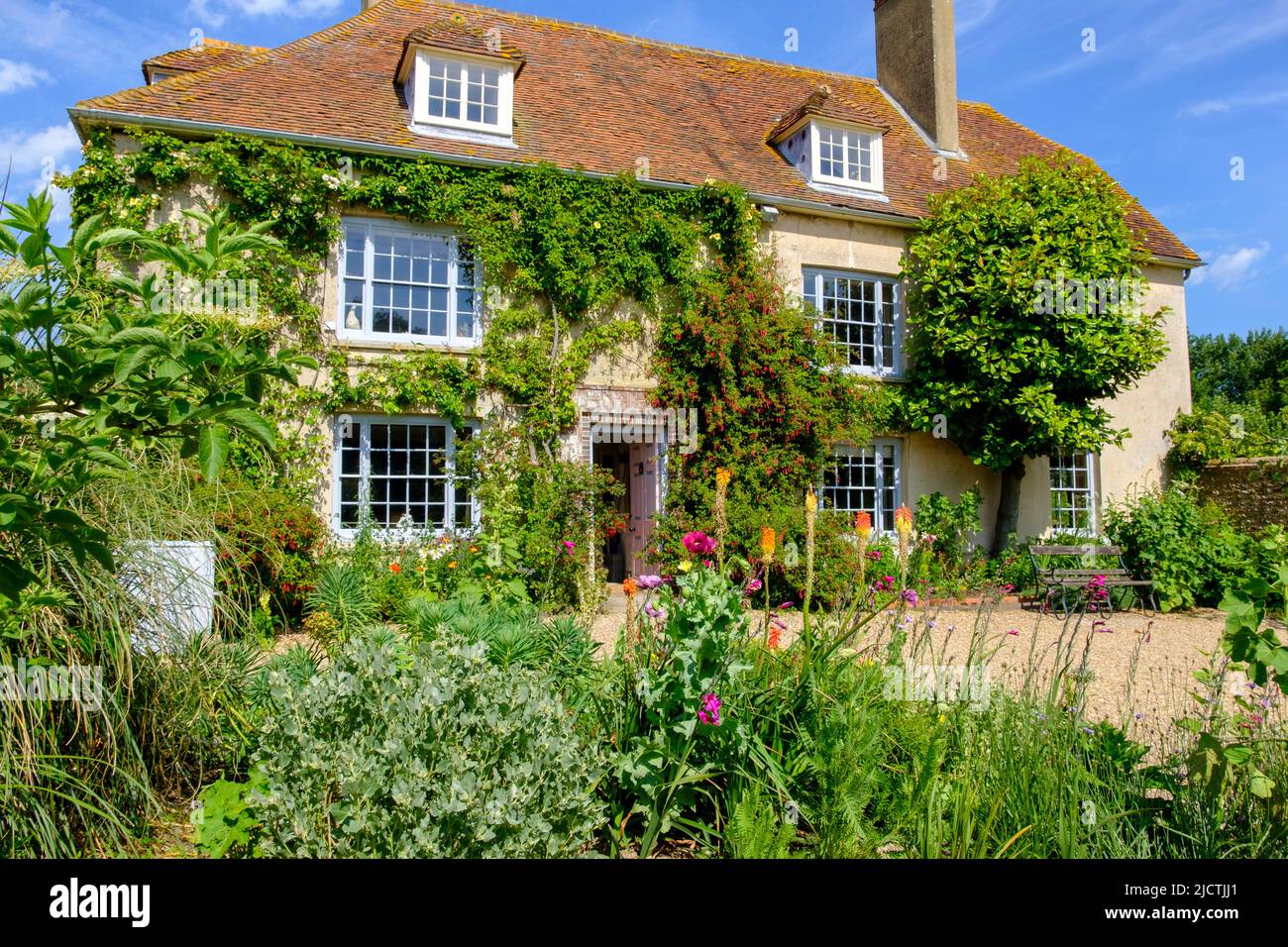 Charleston Farmhouse, East Sussex, UK Stock Photo Alamy