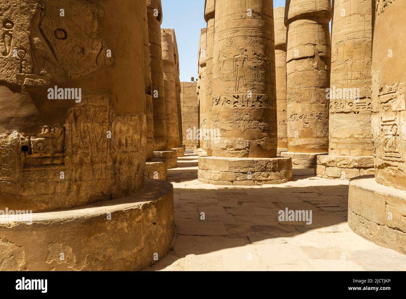 Karnak Temple. Luxor, Egypt Stock Photo