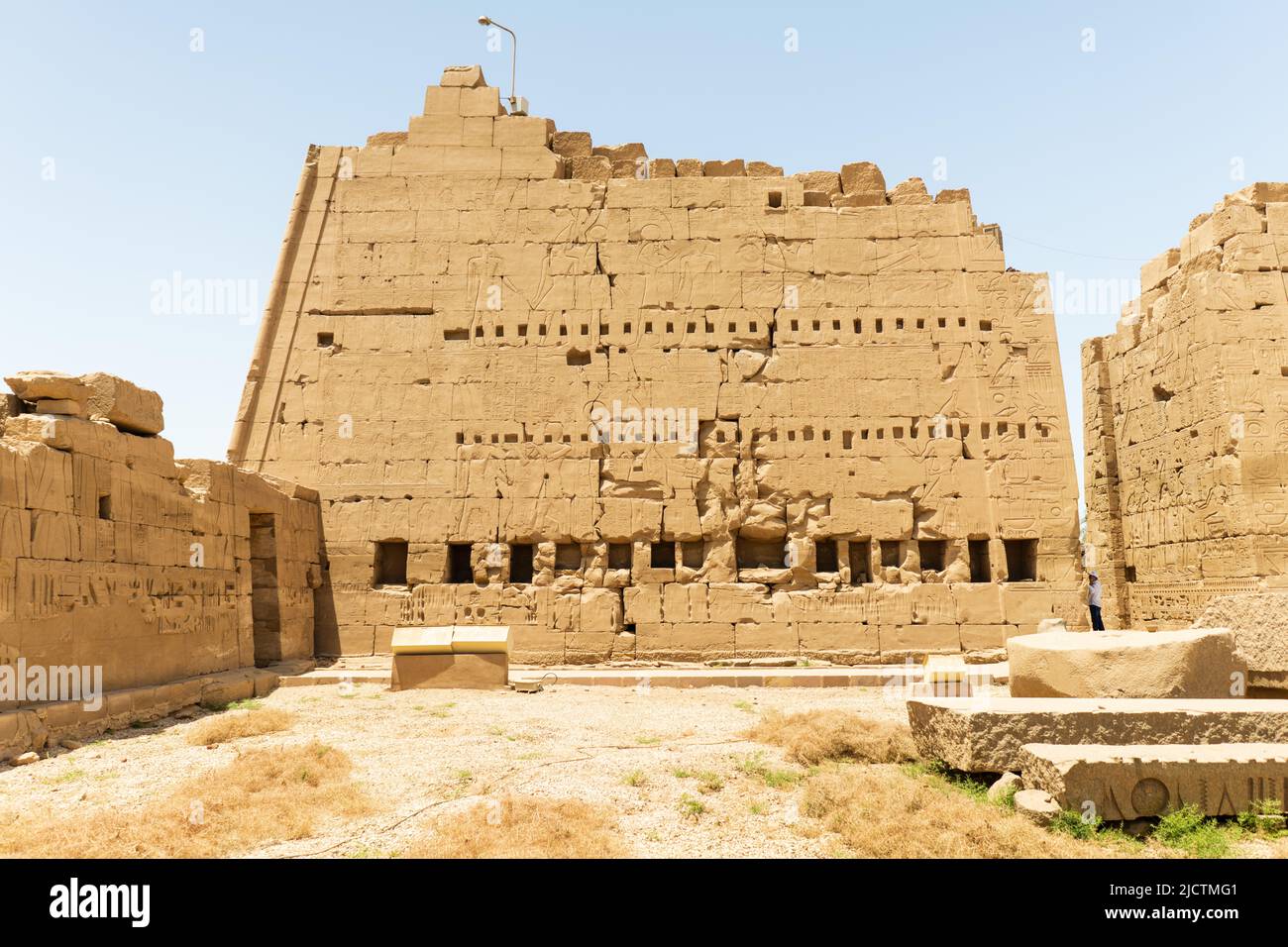 Karnak Temple. Luxor, Egypt Stock Photo