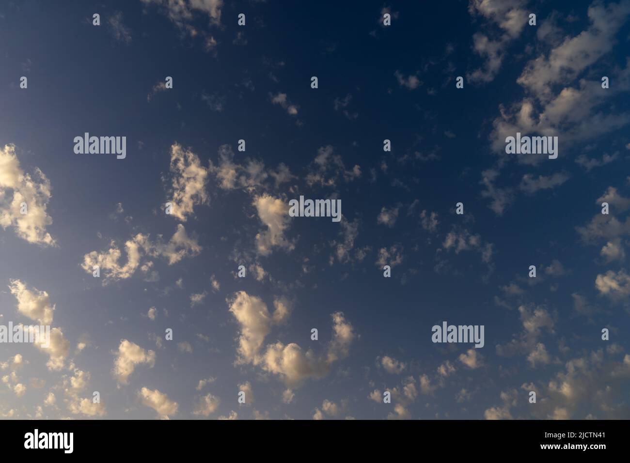 Sky full of clouds Stock Photo