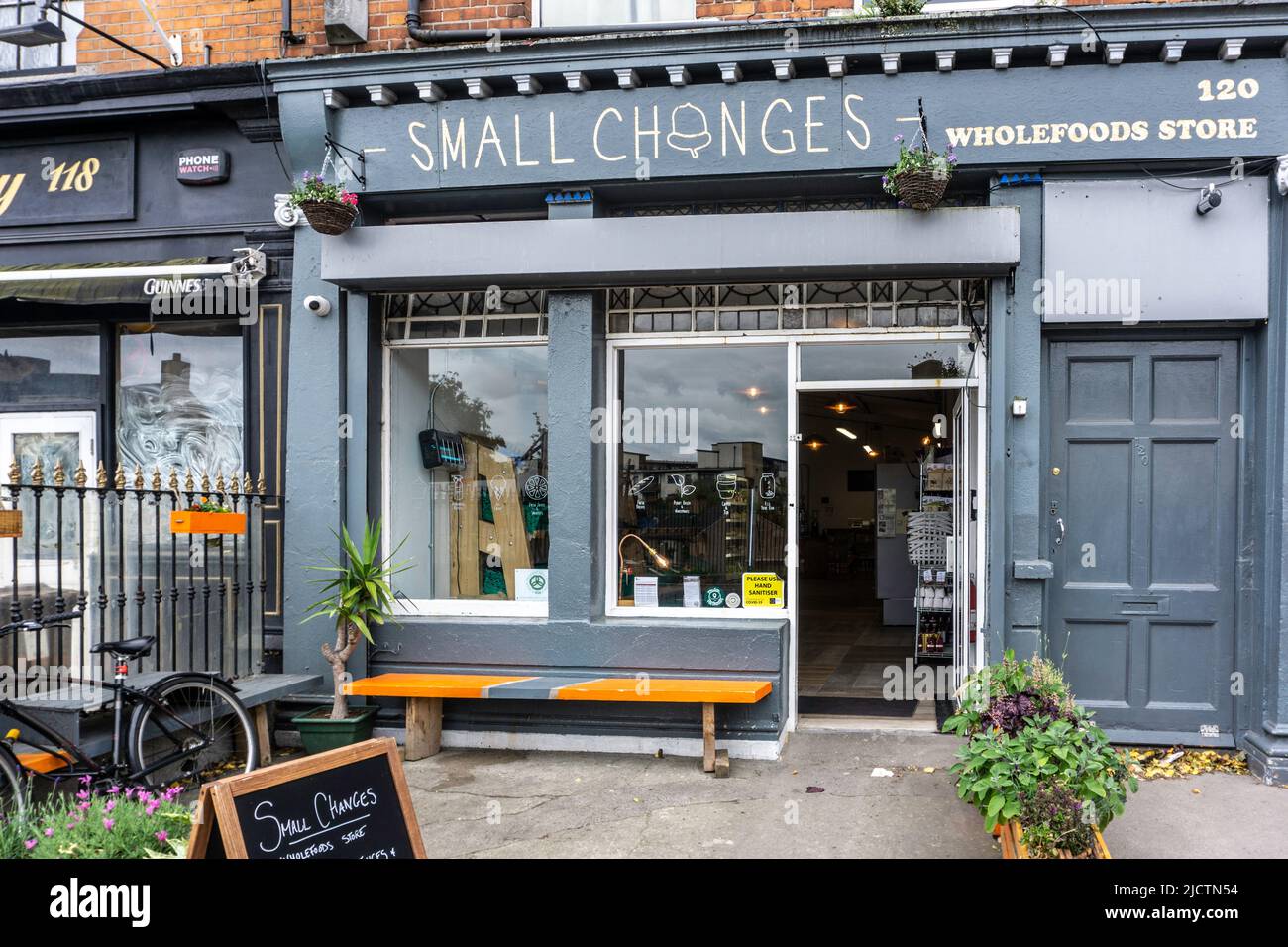 Small Changes Whole Food Store, Emmet Road Inchicore. Dublin, Ireland